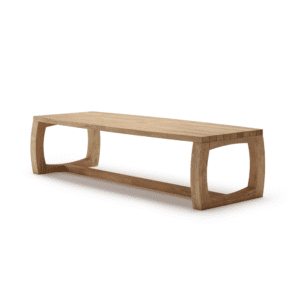 Fred oval table natural teak outdoor
