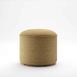 Rattan Gold Fenna Pouffe