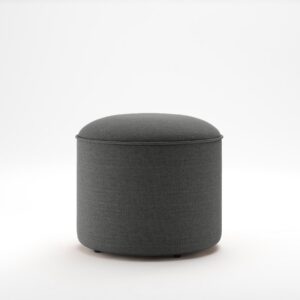 Sunbrella Slate Fenna Pouffe