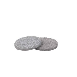 glass coaster lavastone