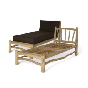 Rustic-ray sunbed