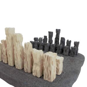 Chess pieces raw